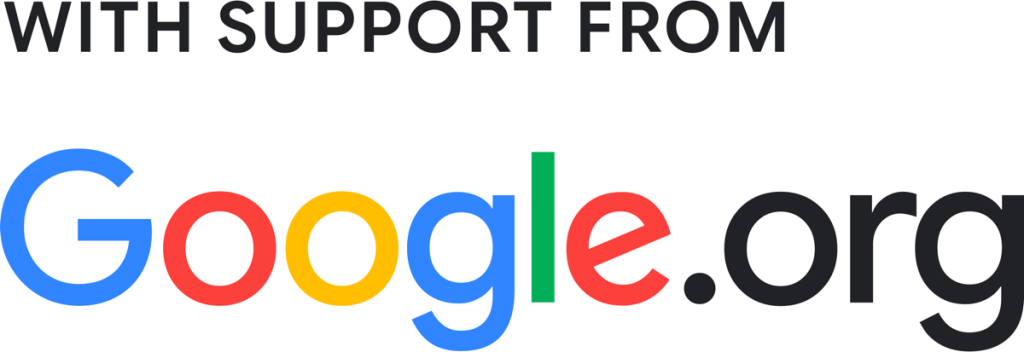 With support from Google.org